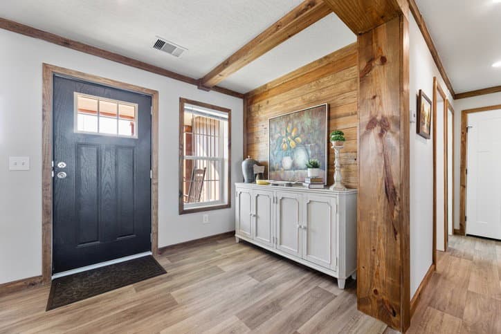 The reece by cavco moultrie interior home features
