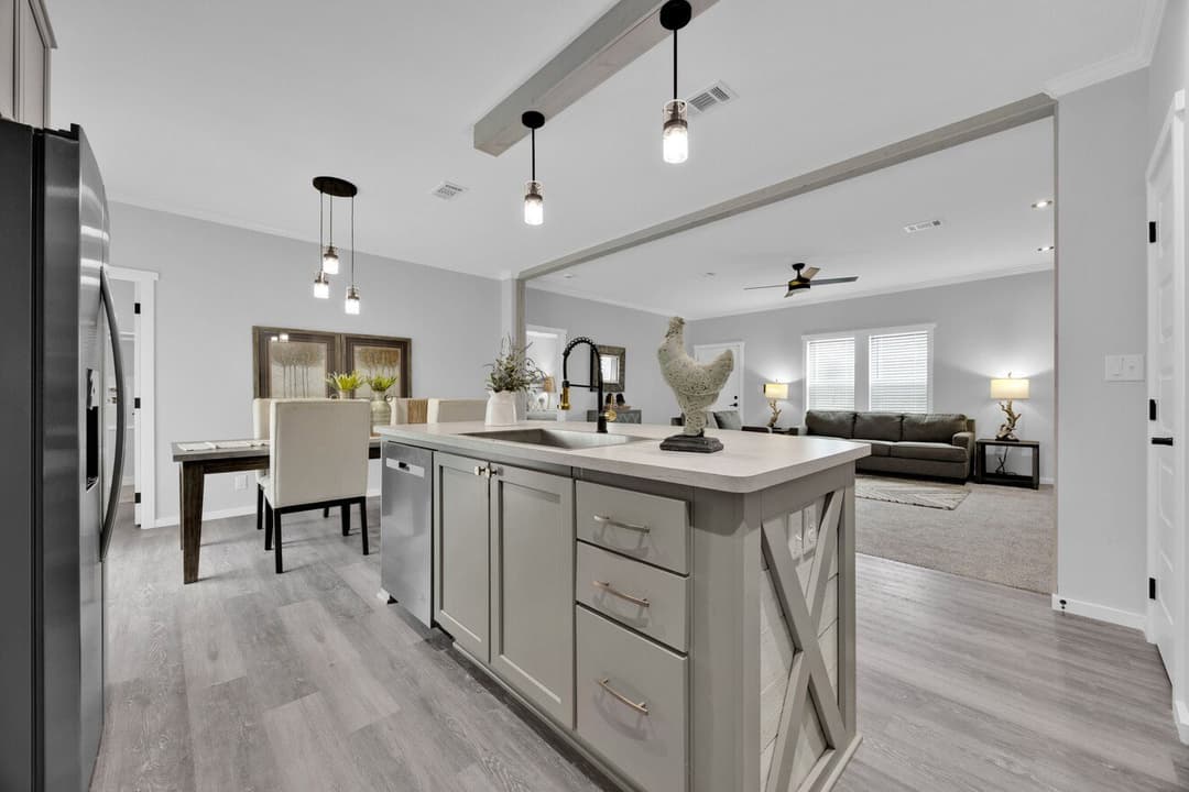 The quinn by cavco palm harbor in plant city kitchen home features