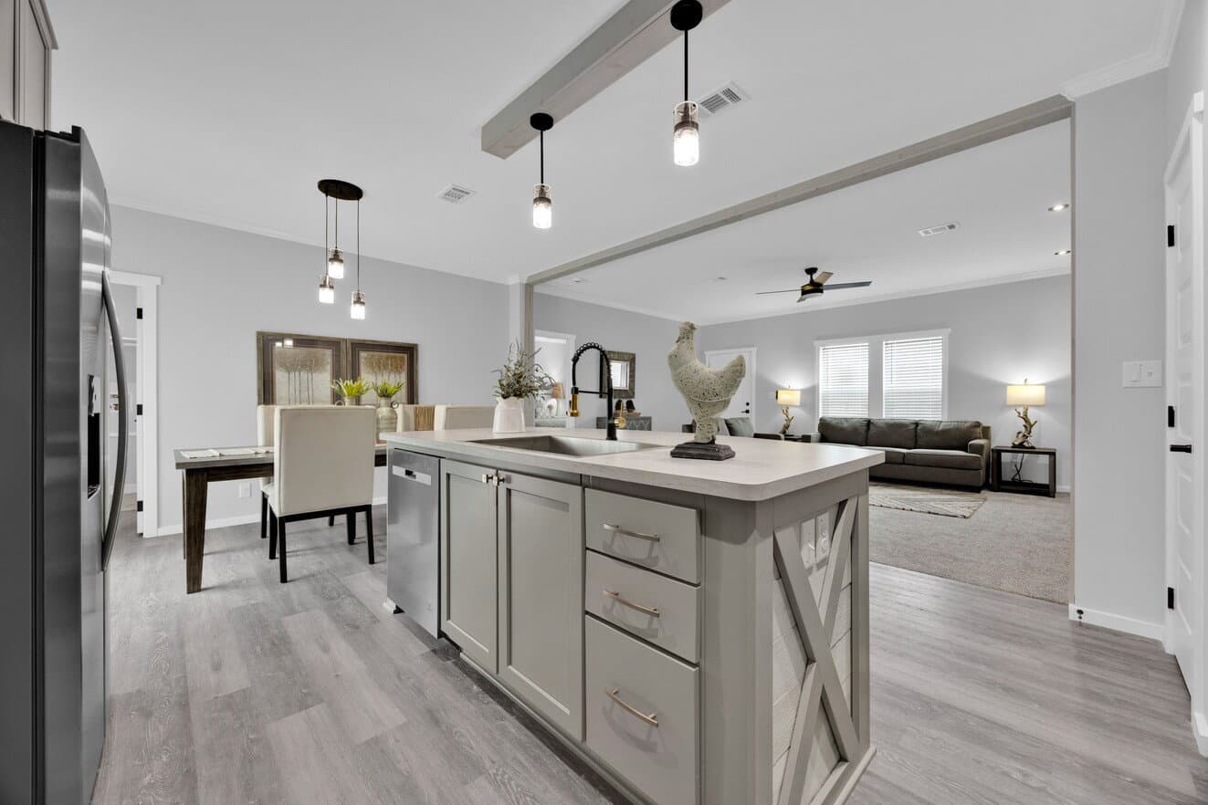 The quinn by cavco palm harbor in plant city kitchen home features