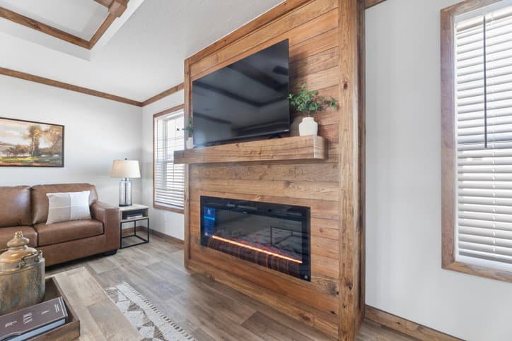 The reece by cavco moultrie interior home features