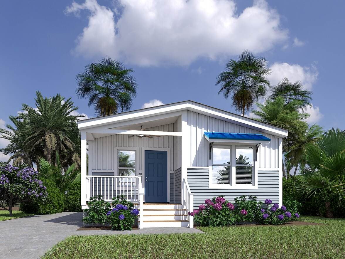 Hayden 24442a hero, elevation, and exterior home features