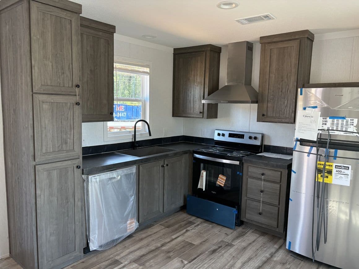The westfield classic by cavco douglas kitchen home features