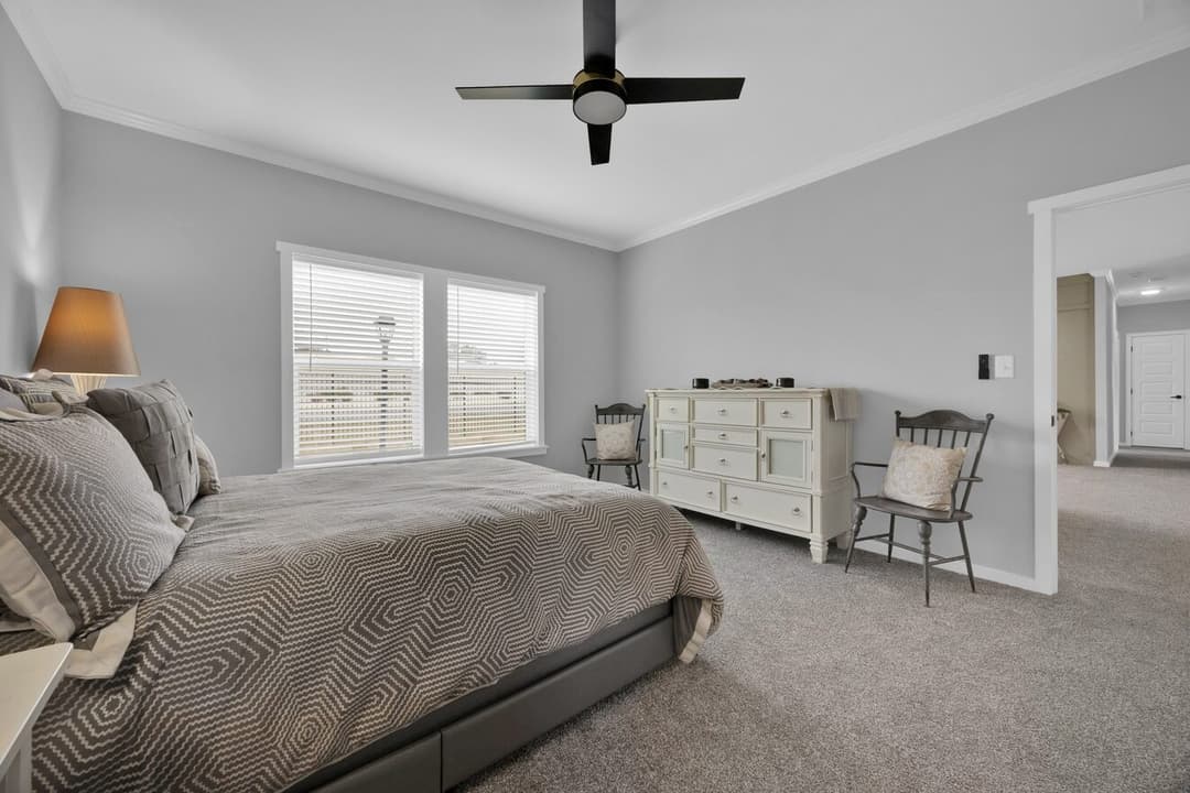 The quinn by cavco palm harbor in plant city bedroom home features
