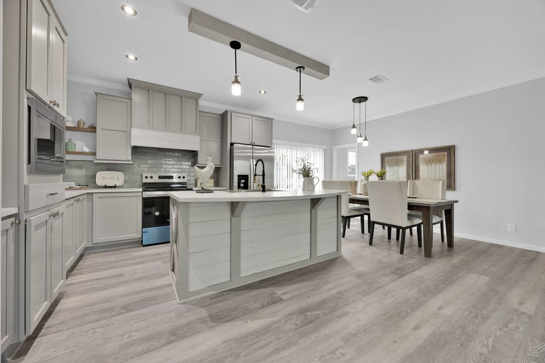The quinn by cavco palm harbor in plant city kitchen home features