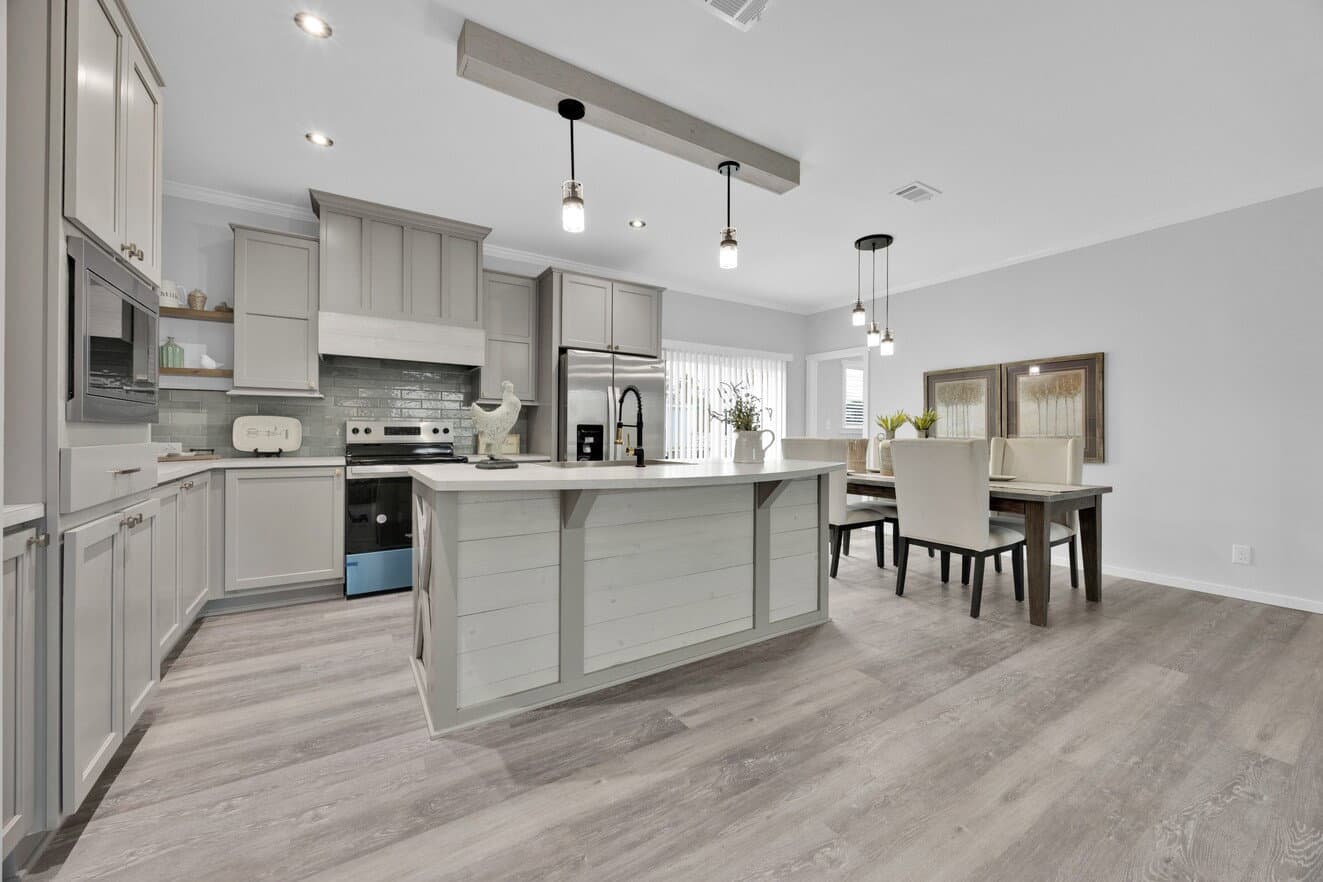 The quinn by cavco palm harbor in plant city kitchen home features